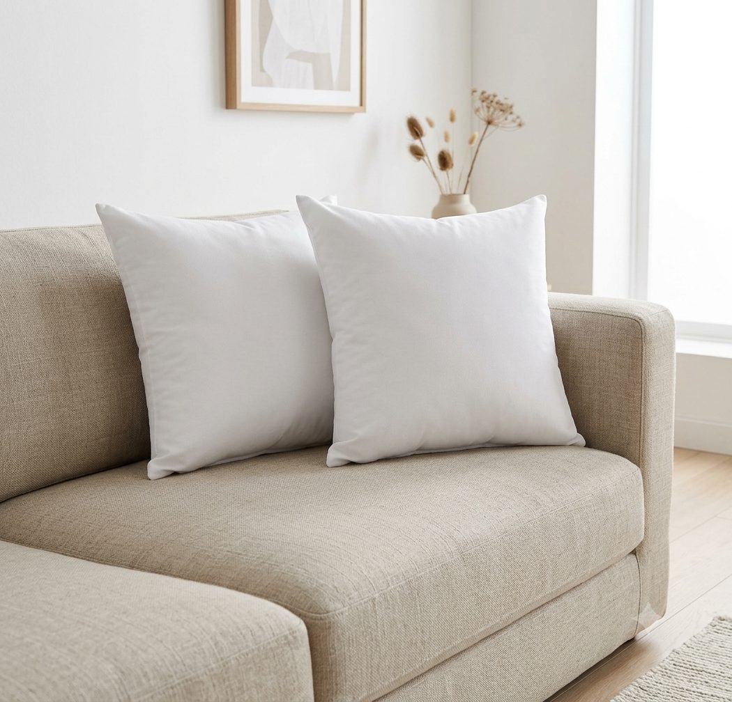 Cushion Insert 16x16 Inch (40x40 cm) - Square Filler Pad for Sofa, Couch & Chair Cushion Covers 3